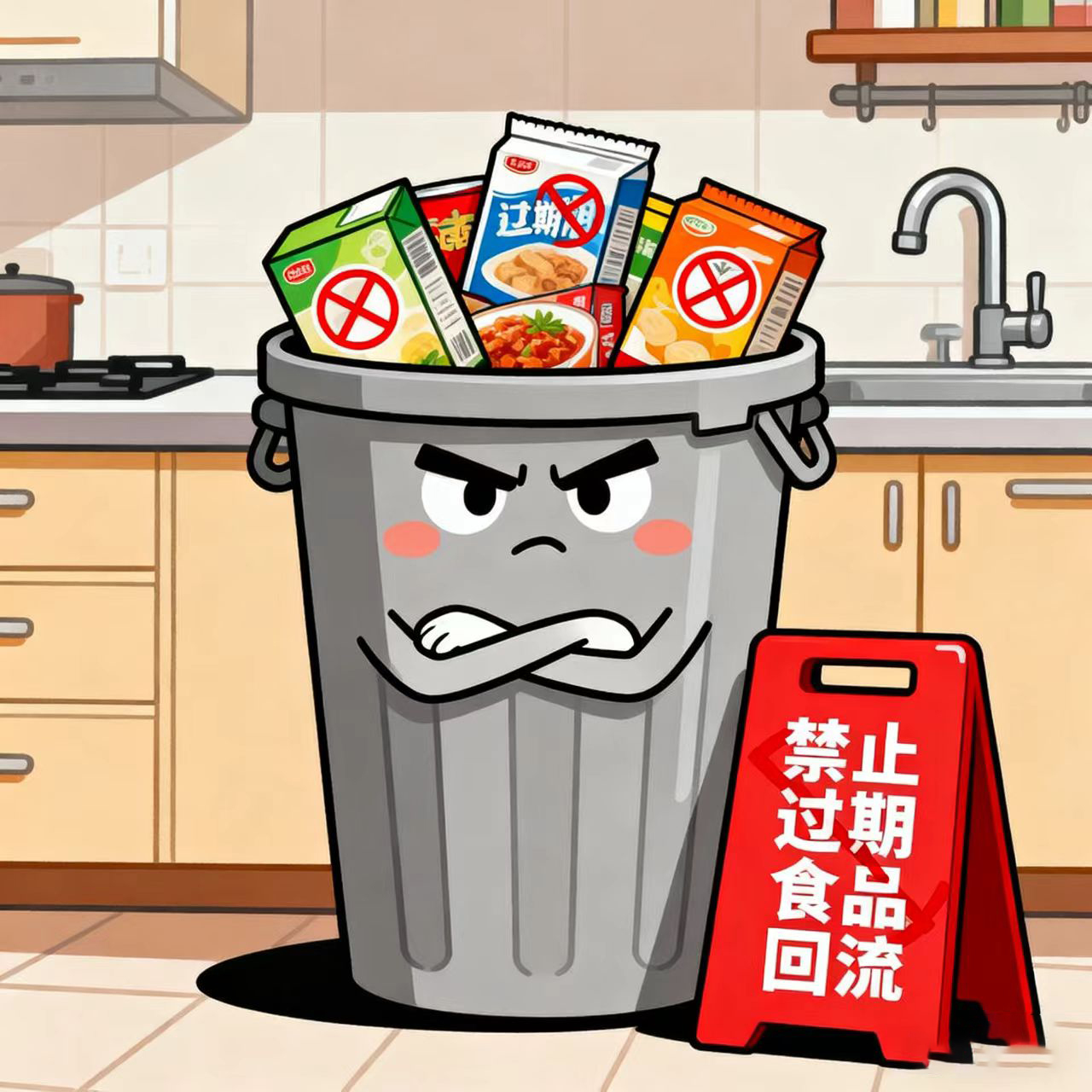 不合格、过期食品会被再次流通到市场吗？过期食品销毁